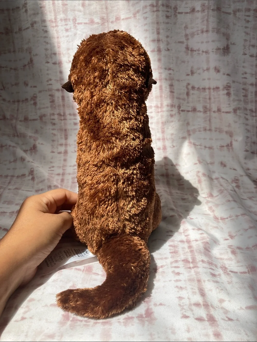 Disney Store Pixar Finding Dory Sea Otter Plush Stuffed Animal Soft Eyes 10”